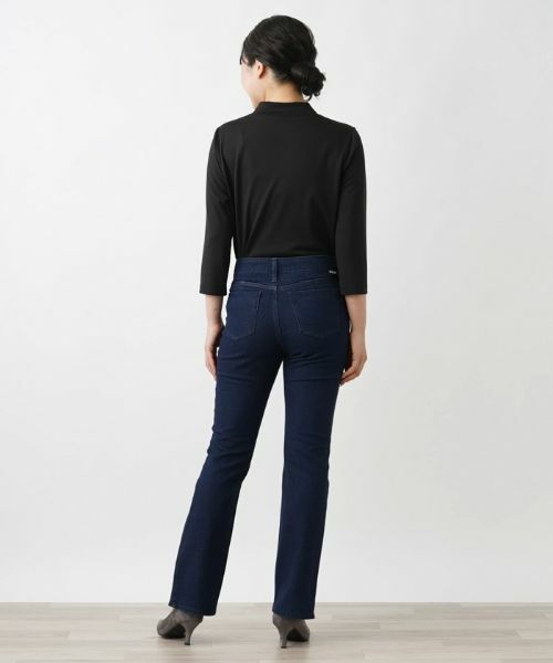 レリアン　デニムパンツ ストレートデニムパンツ【L JEANS】 | Leilian (Women