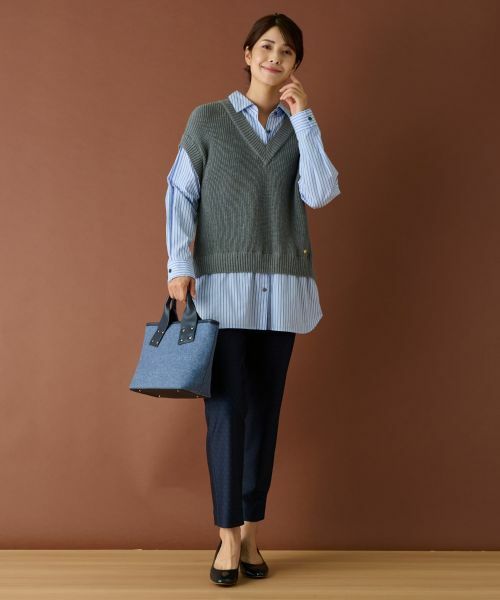 Leilian / レリアン その他パンツ | 洗えるスリムゴムパンツ | 詳細11