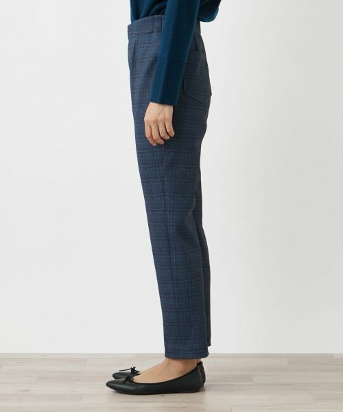 Leilian / レリアン その他パンツ | 裏起毛チェックパンツ | 詳細10