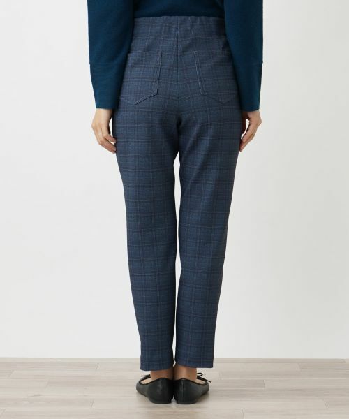 Leilian / レリアン その他パンツ | 裏起毛チェックパンツ | 詳細11