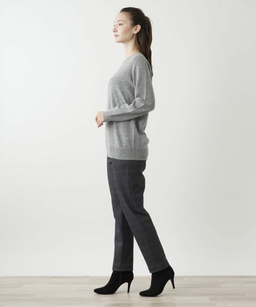 Leilian / レリアン その他パンツ | 裏起毛チェックパンツ | 詳細2