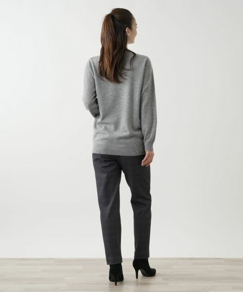 Leilian / レリアン その他パンツ | 裏起毛チェックパンツ | 詳細3