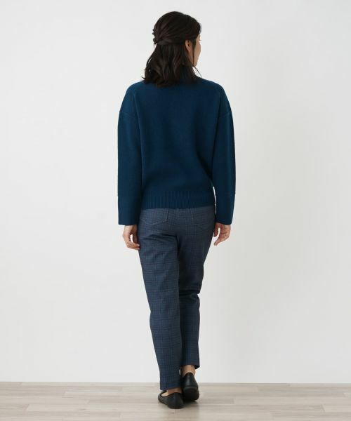 Leilian / レリアン その他パンツ | 裏起毛チェックパンツ | 詳細8