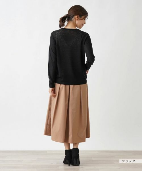 Leilian / レリアン ニット・セーター | クルーネックニットプルオーバー | 詳細6