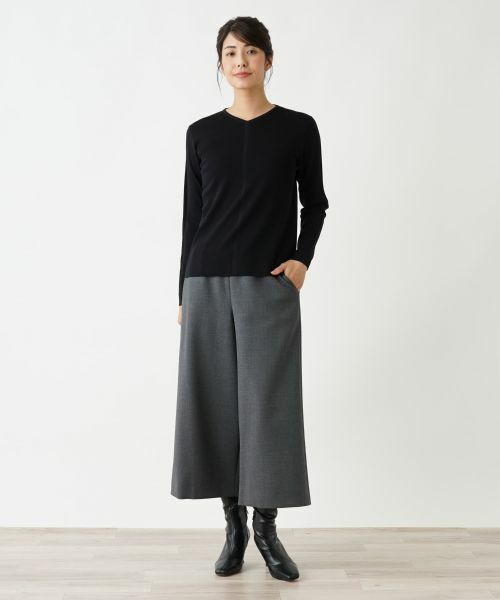 Leilian / レリアン ニット・セーター | Vネックプルオーバーセーター | 詳細1