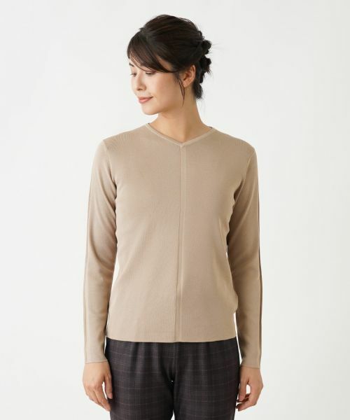 Leilian / レリアン ニット・セーター | Vネックプルオーバーセーター | 詳細10
