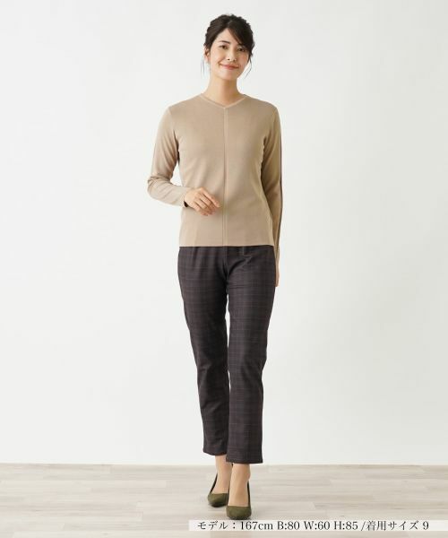 Leilian / レリアン ニット・セーター | Vネックプルオーバーセーター | 詳細7