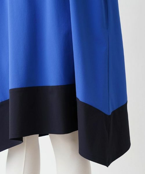 Leilian / レリアン シャツ・ブラウス | バイカラー半袖チュニックブラウス | 詳細13