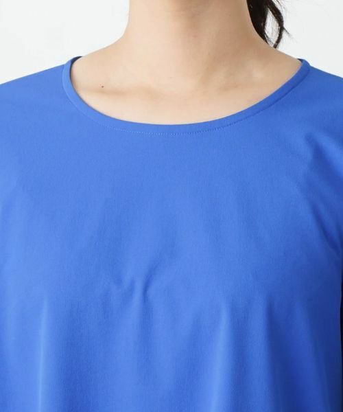 Leilian / レリアン シャツ・ブラウス | バイカラー半袖チュニックブラウス | 詳細6