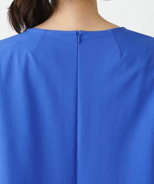 Leilian / レリアン シャツ・ブラウス | バイカラー半袖チュニックブラウス | 詳細7