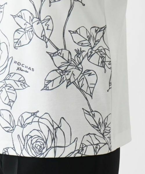 Leilian / レリアン カットソー | フラワー柄カットソー【ROCHAS Premiere】 | 詳細14