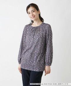 Leilian / レリアン カットソー | 総柄カットソー【ROCHAS Premiere】