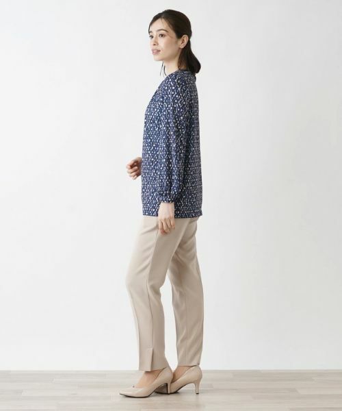 Leilian / レリアン カットソー | 総柄カットソー【ROCHAS Premiere】 | 詳細2