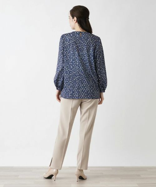 Leilian / レリアン カットソー | 総柄カットソー【ROCHAS Premiere】 | 詳細3