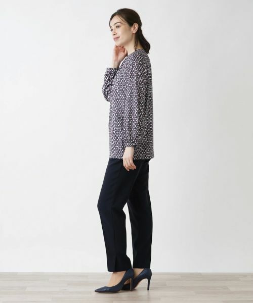 Leilian / レリアン カットソー | 総柄カットソー【ROCHAS Premiere】 | 詳細5