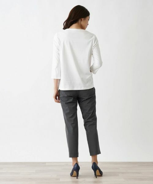 Leilian / レリアン カットソー | ロゴカットソー【ROCHAS Premiere】 | 詳細3