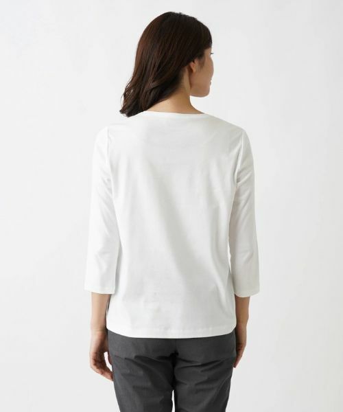 Leilian / レリアン カットソー | ロゴカットソー【ROCHAS Premiere】 | 詳細6