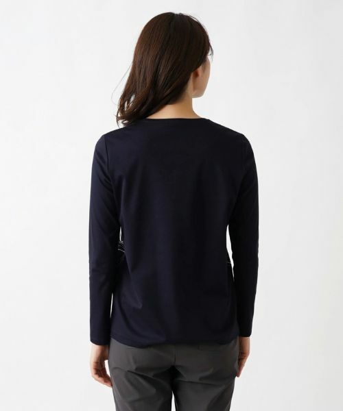 Leilian / レリアン カットソー | デザインカットソー【ROCHAS Premiere】 | 詳細10