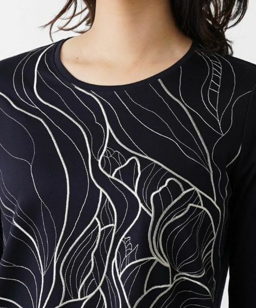 Leilian / レリアン カットソー | デザインカットソー【ROCHAS Premiere】 | 詳細11