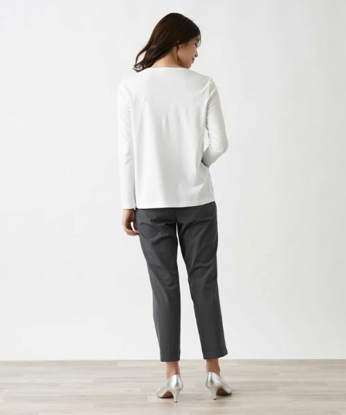 Leilian / レリアン カットソー | デザインカットソー【ROCHAS Premiere】 | 詳細3