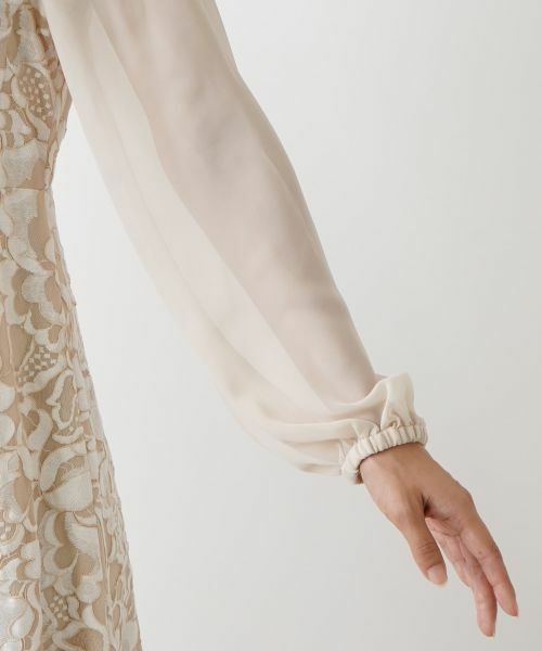 Leilian / レリアン ドレス | 【店舗人気】ボタニカルレースワンピース | 詳細10