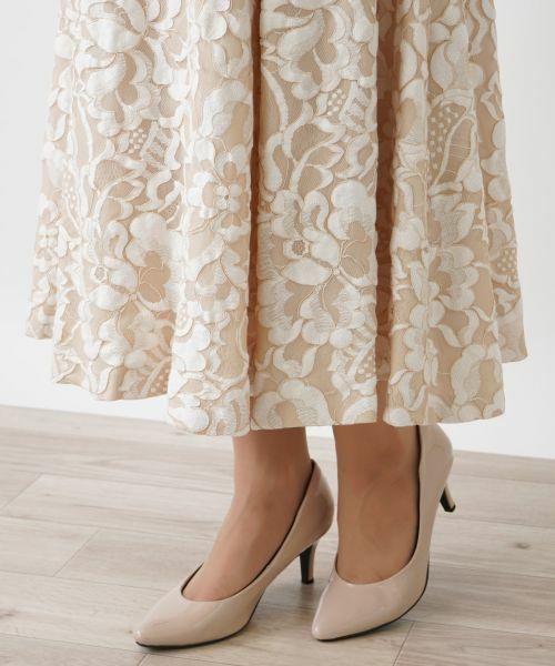 セール】 【店舗人気】ボタニカルレースワンピース （ドレス