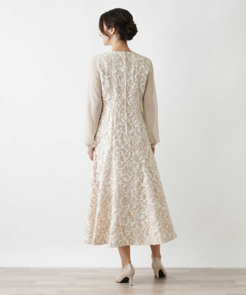 Leilian / レリアン ドレス | 【店舗人気】ボタニカルレースワンピース | 詳細3
