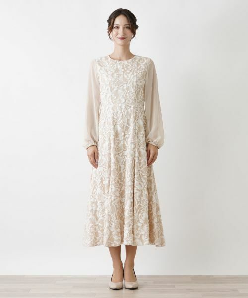 Leilian / レリアン ドレス | 【店舗人気】ボタニカルレースワンピース | 詳細4
