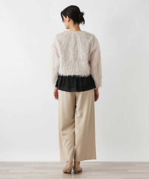 Leilian / レリアン テーラードジャケット | ボレロ風ジャケット | 詳細3