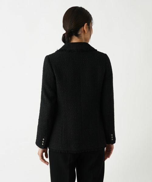 Leilian / レリアン テーラードジャケット | ツイードブレザー | 詳細10
