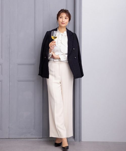 Leilian / レリアン テーラードジャケット | ツイードブレザー | 詳細2