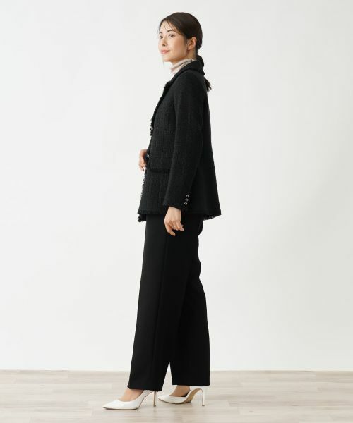 Leilian / レリアン テーラードジャケット | ツイードブレザー | 詳細6