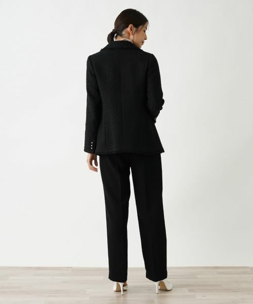 Leilian / レリアン テーラードジャケット | ツイードブレザー | 詳細7