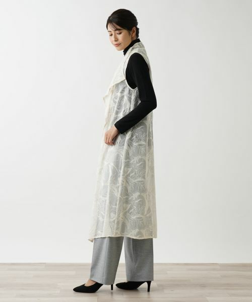 Leilian / レリアン テーラードジャケット | ベスト | 詳細2