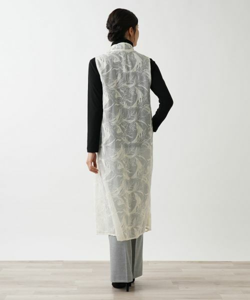 Leilian / レリアン テーラードジャケット | ベスト | 詳細3