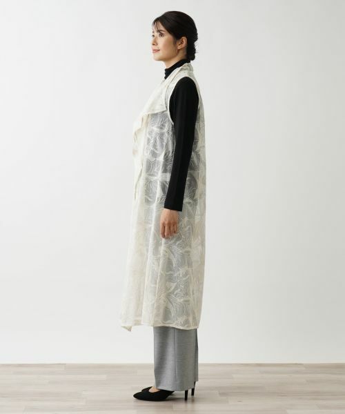 Leilian / レリアン テーラードジャケット | ベスト | 詳細5