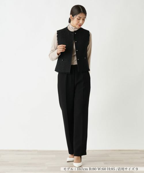 Leilian / レリアン テーラードジャケット | ベスト | 詳細1