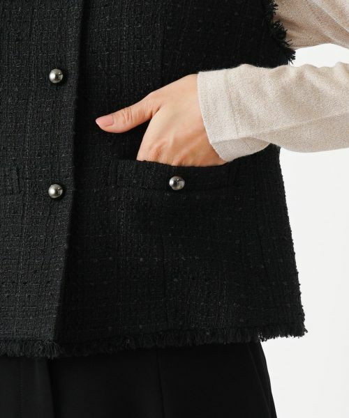 Leilian / レリアン テーラードジャケット | ベスト | 詳細10