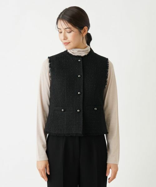 Leilian / レリアン テーラードジャケット | ベスト | 詳細4