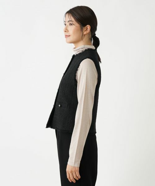 Leilian / レリアン テーラードジャケット | ベスト | 詳細5