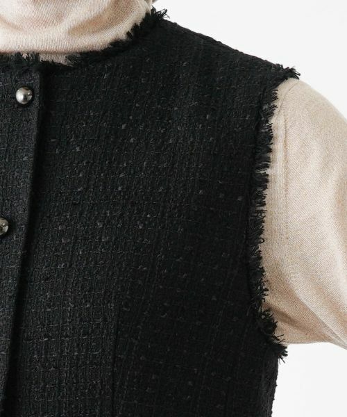 Leilian / レリアン テーラードジャケット | ベスト | 詳細9