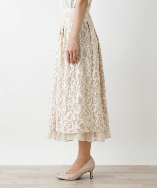 Leilian / レリアン ミニ・ひざ丈スカート | スカート | 詳細5