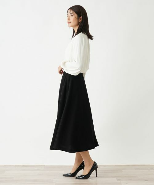 Leilian / レリアン ミニ・ひざ丈スカート | フレアスカート | 詳細2