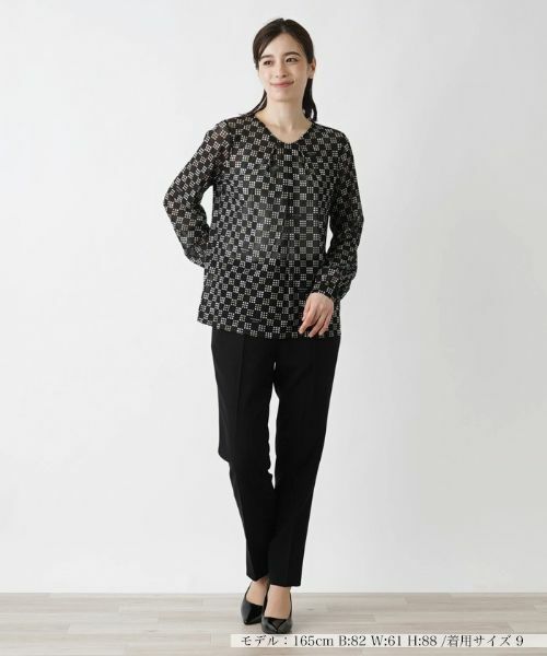 Leilian / レリアン カットソー | シアートップス【ROCHAS Premiere】 | 詳細1