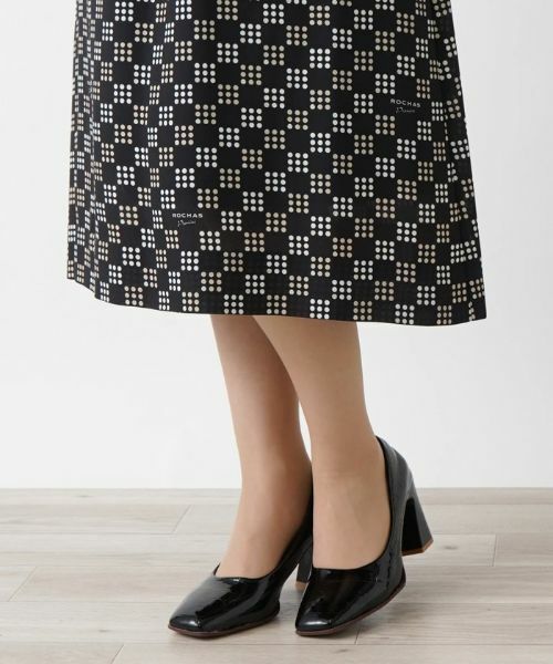 Leilian / レリアン ドレス | 洗える総柄ワンピース【ROCHAS Premiere】 | 詳細11