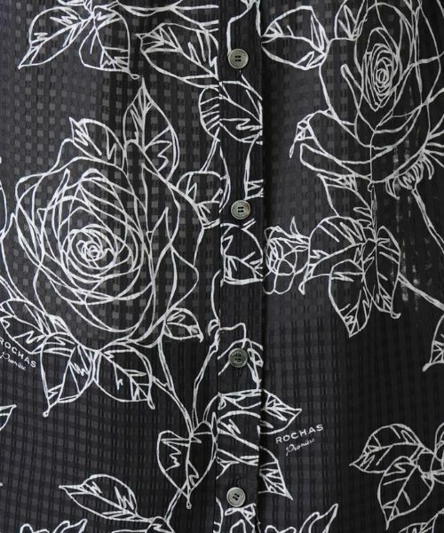 Leilian / レリアン シャツ・ブラウス | ノーカラーブラウス【ROCHAS Premiere】 | 詳細13