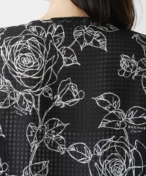 Leilian / レリアン シャツ・ブラウス | ノーカラーブラウス【ROCHAS Premiere】 | 詳細8