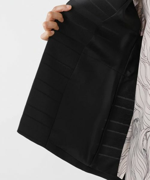 Leilian / レリアン テーラードジャケット | ミディ丈ベスト【ROCHAS Premiere】 | 詳細12