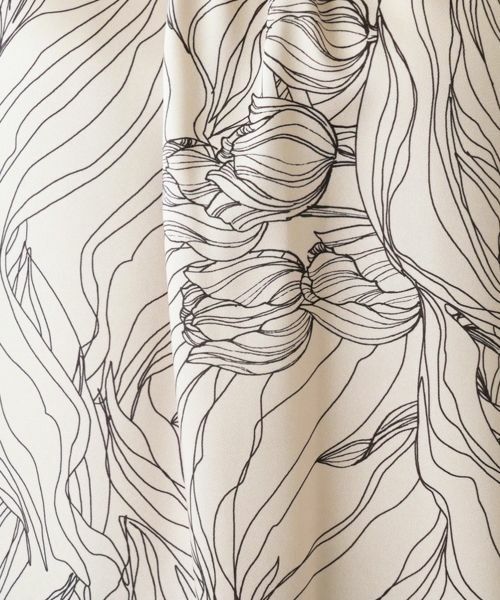 Leilian / レリアン シャツ・ブラウス | フラワーデザインブラウス【ROCHAS Premiere】 | 詳細13