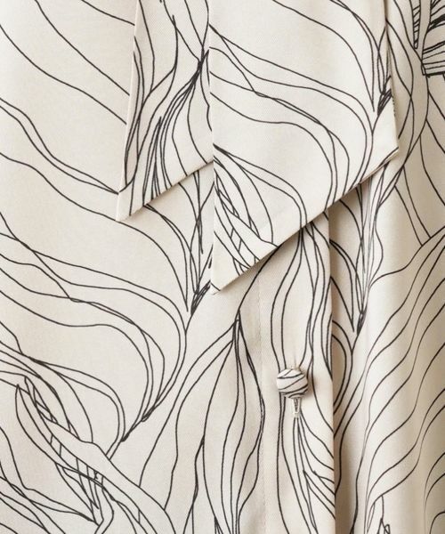 Leilian / レリアン シャツ・ブラウス | フラワーデザインボウタイブラウス【ROCHAS Premiere】 | 詳細13